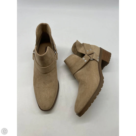 Boots Ankle Heels By Sonoma In Tan, Size: 6