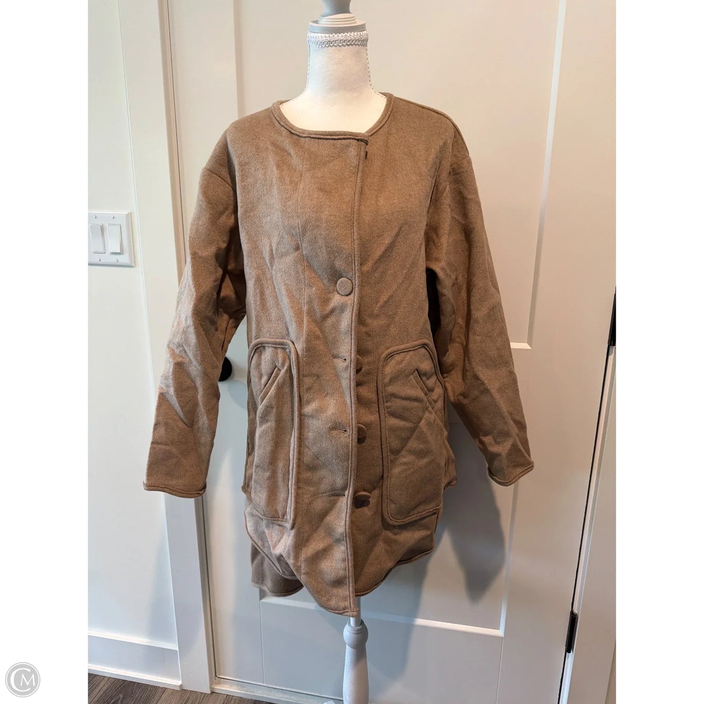 Jacket Other By Splendid In Tan, Size: Xs