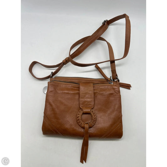 Crossbody Leather By Lucky Brand, Size: Small