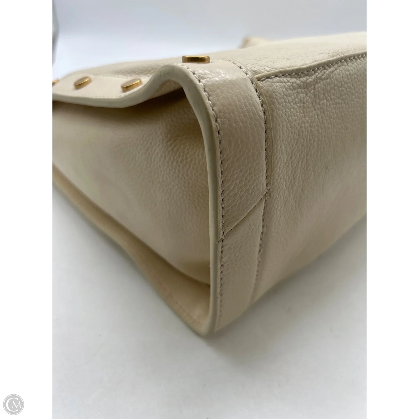 Handbag Leather By Vince Camuto, Size: Large