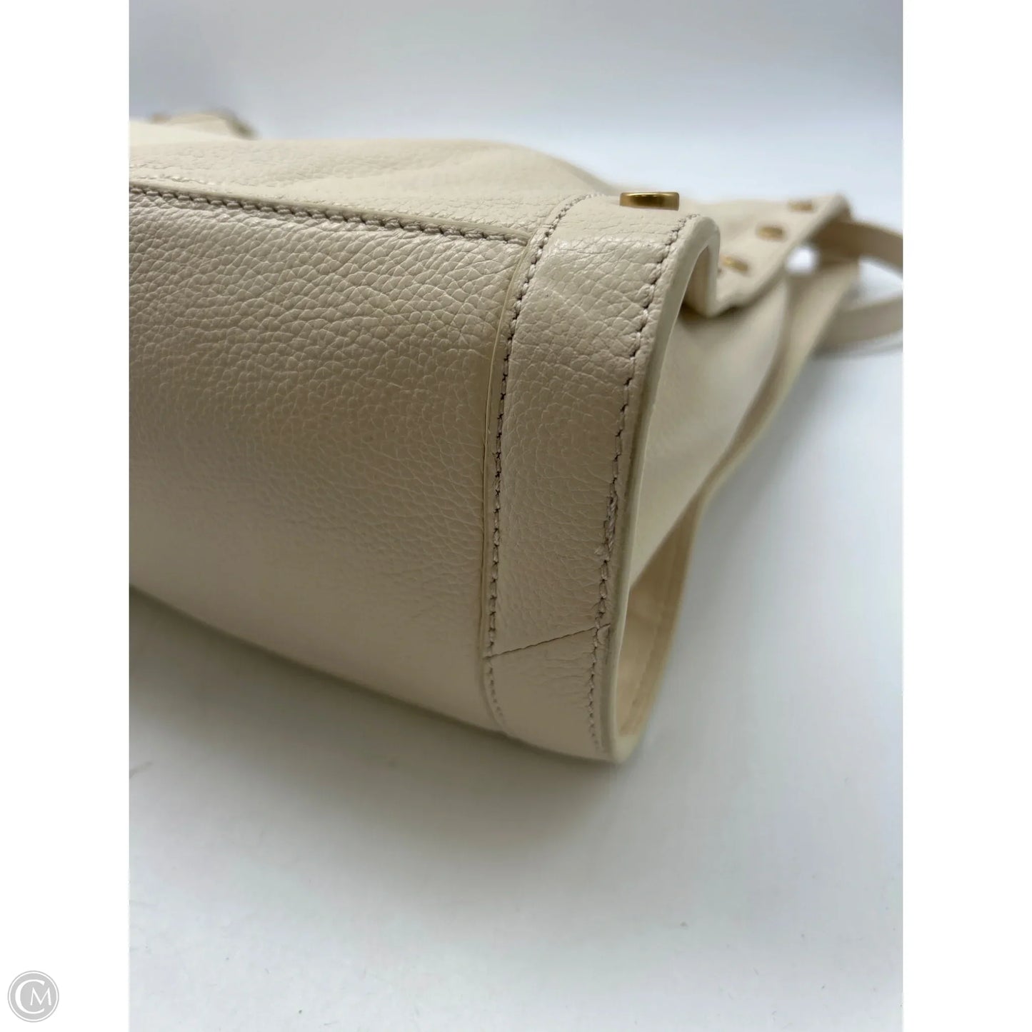 Handbag Leather By Vince Camuto, Size: Large