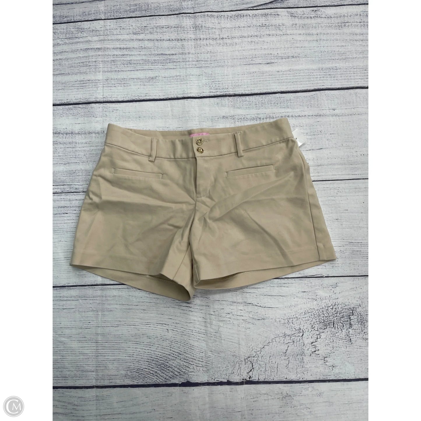 Shorts Designer By Lilly Pulitzer In Tan, Size: 6