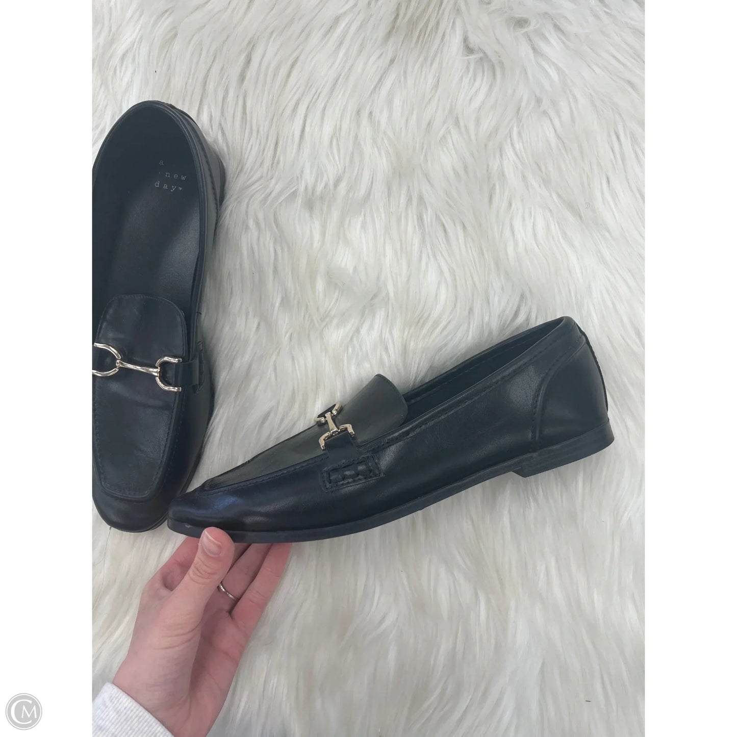 Shoes Flats By A New Day In Black, Size: 9