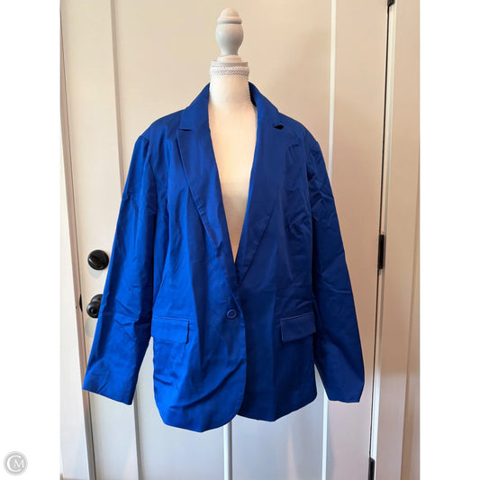 Blazer By 89th And Madison In Blue, Size: 2x