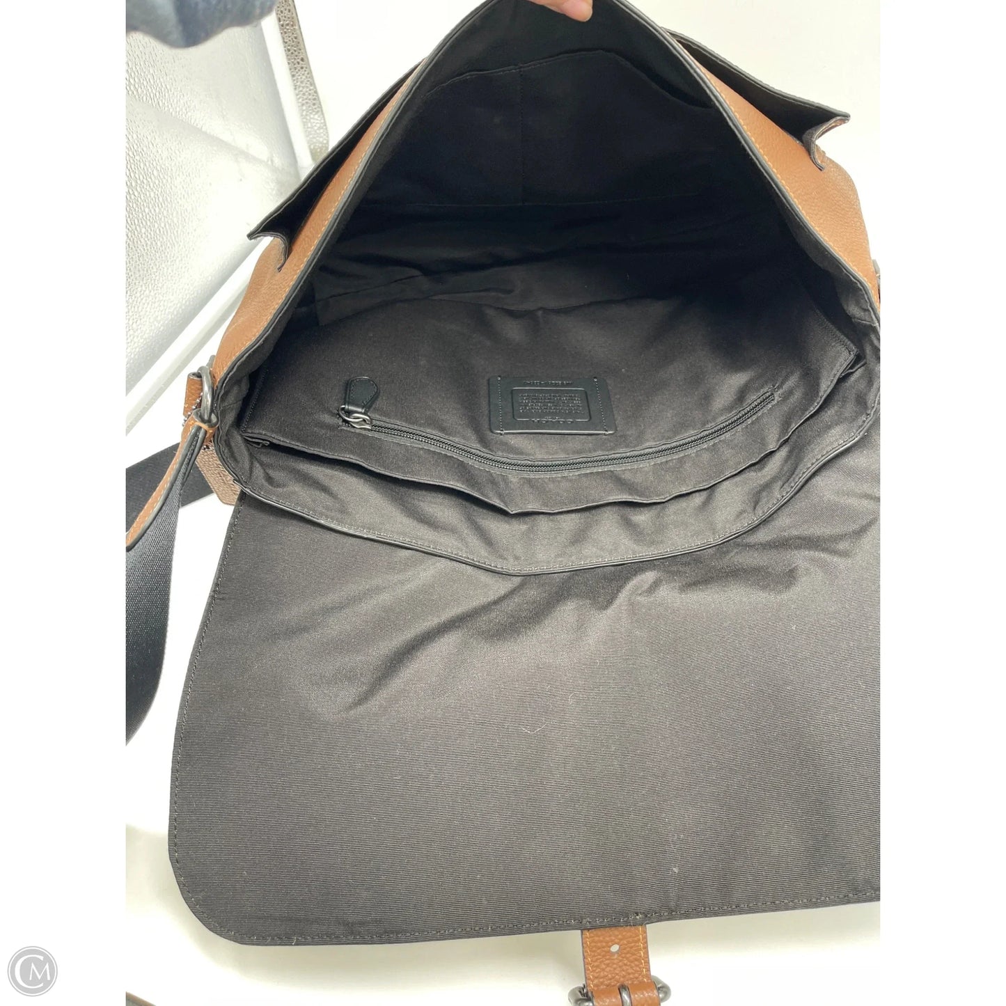 Laptop Bag Designer By Coach, Size: Large