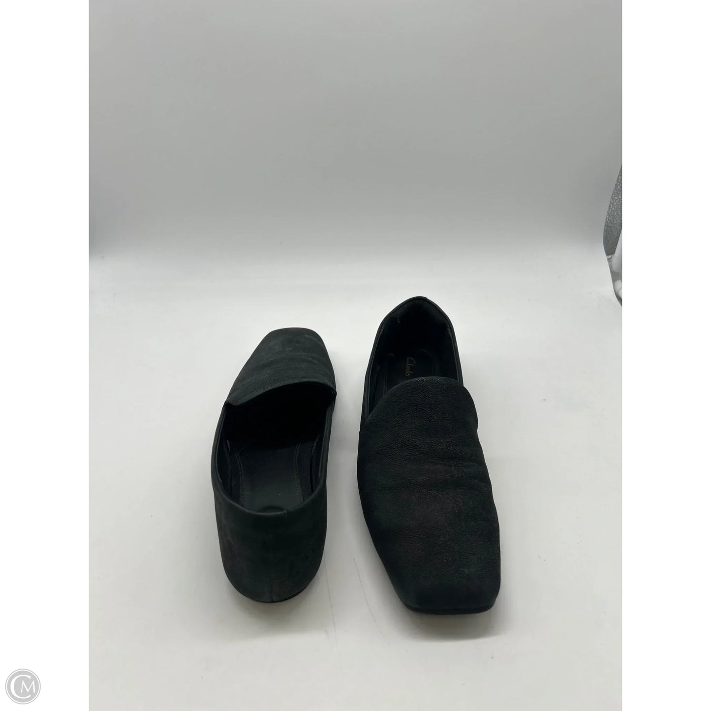 Shoes Flats By Clarks In Black, Size: 7.5