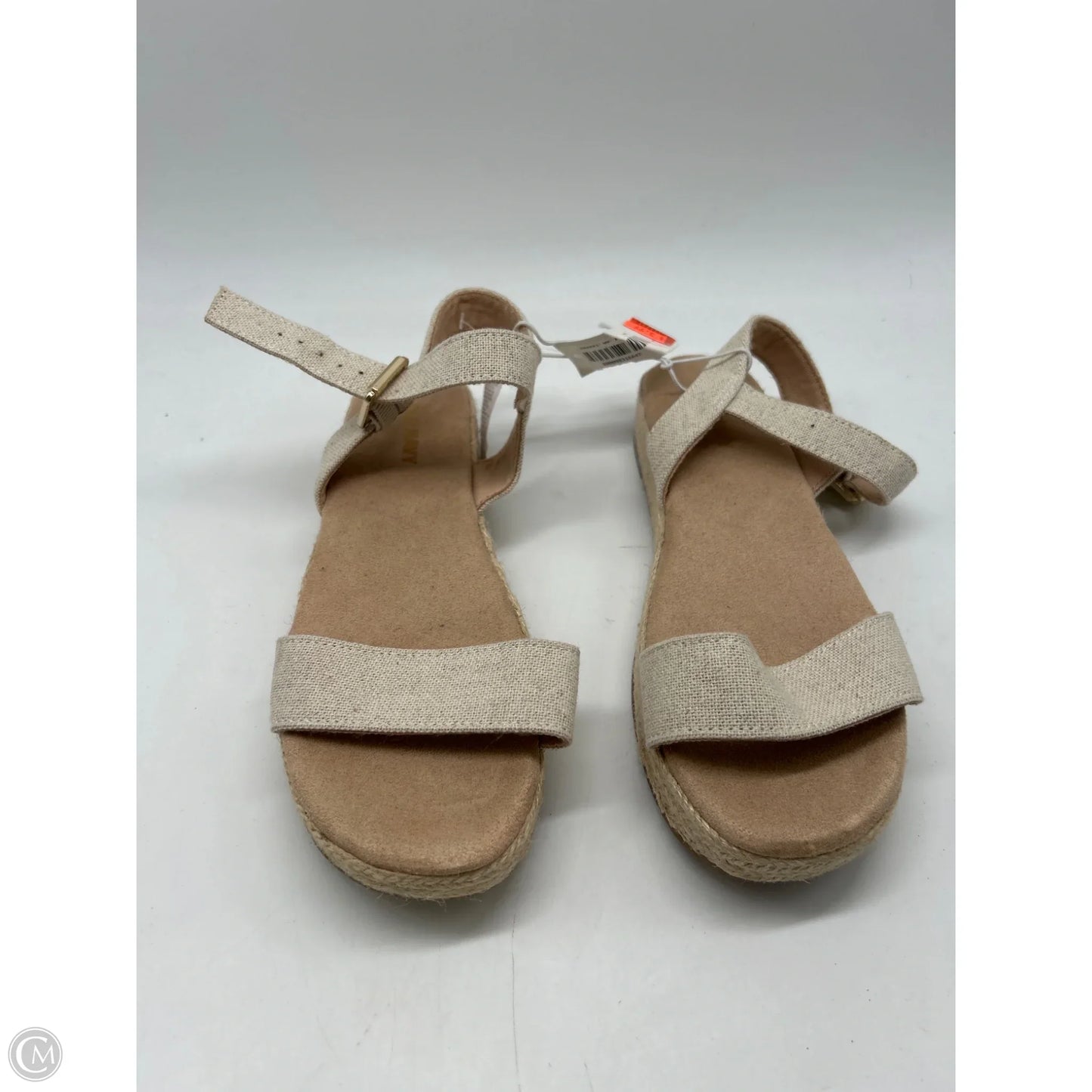 Sandals Flats By Old Navy In Cream, Size: 6