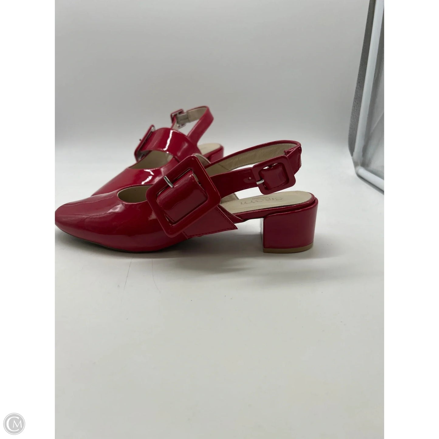 Shoes Heels Kitten By Cma In Red, Size: 10