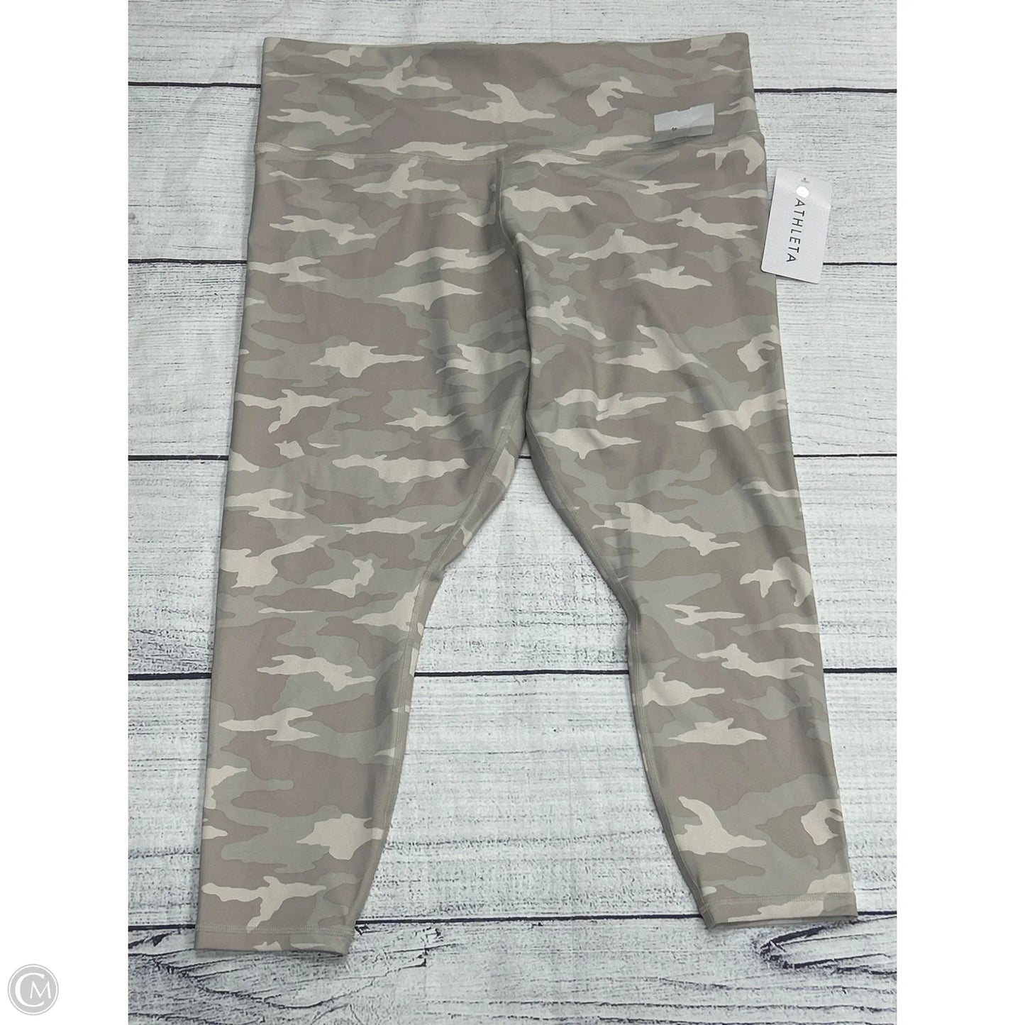 Athletic Leggings By Athleta In Camouflage Print, Size: 2x
