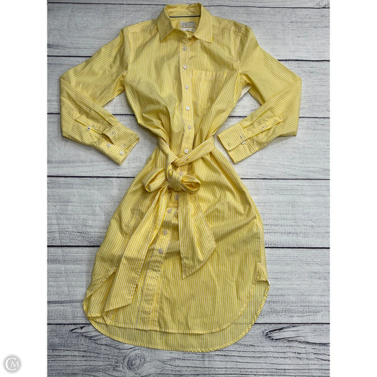 Dress Casual Maxi By J. Crew In Yellow, Size: 0