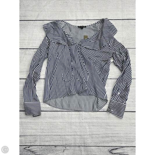 Top Long Sleeve By J. Crew In Striped Pattern, Size: Xs