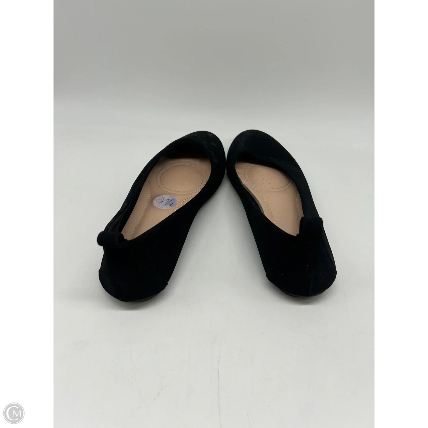 Shoes Flats By Top Moda In Black, Size: 8.5
