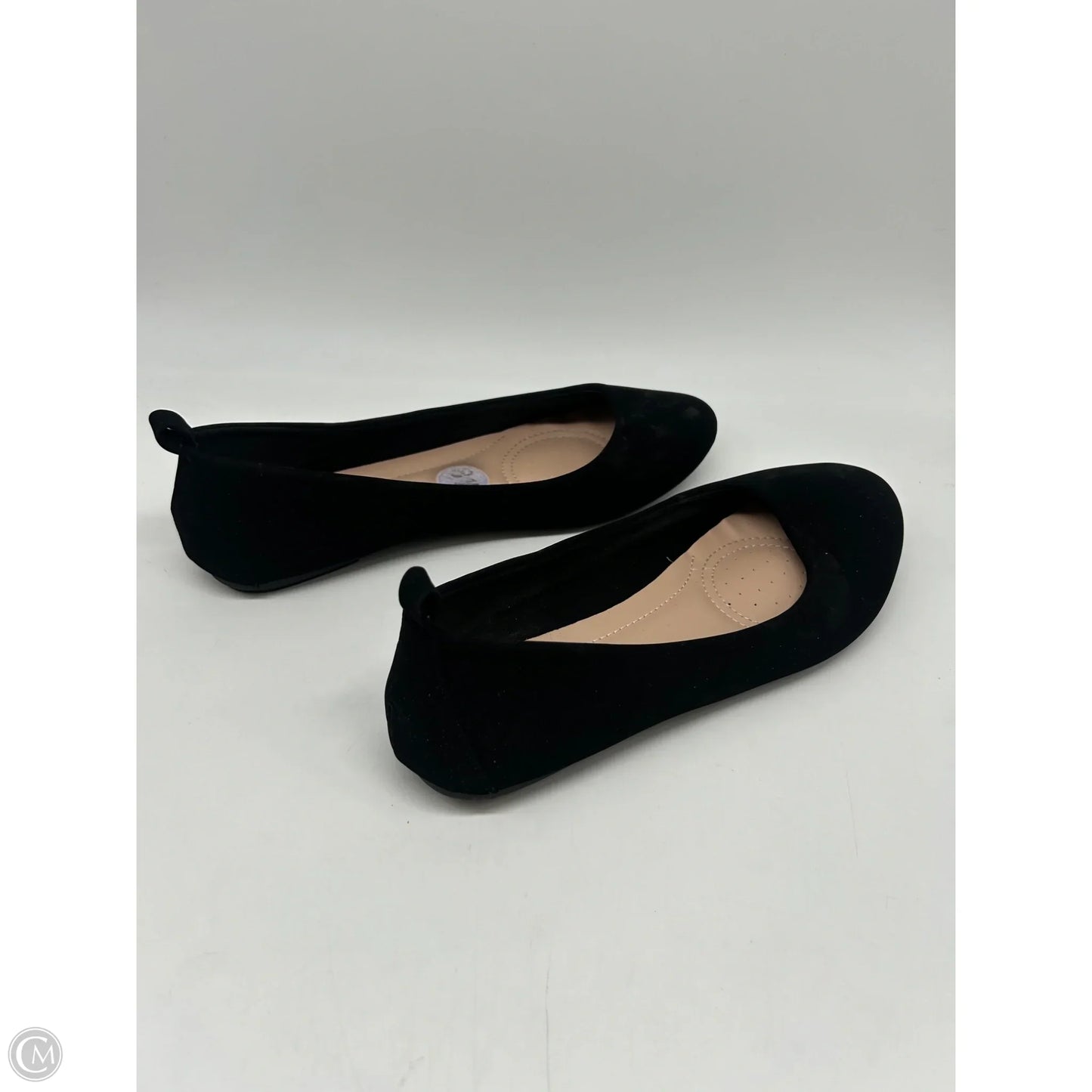 Shoes Flats By Top Moda In Black, Size: 8.5