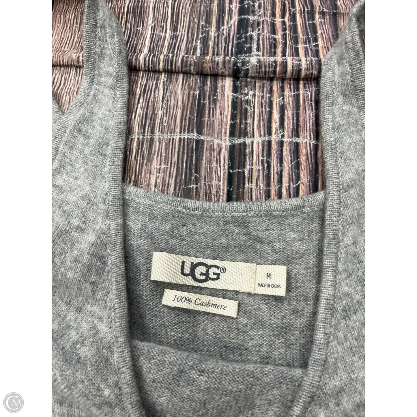 Tank Top Designer By Ugg In Grey, Size: M