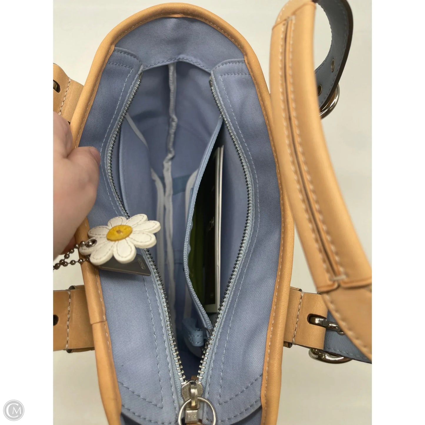 Handbag Designer By Coach, Size: Small