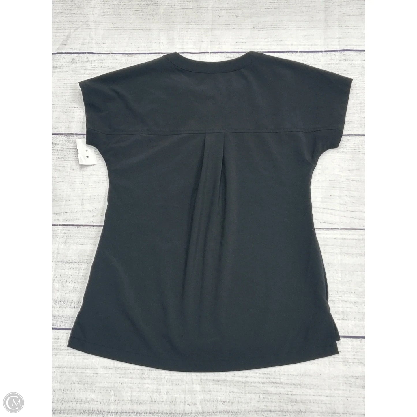 Top Short Sleeve By Epic In Black, Size: Xxs