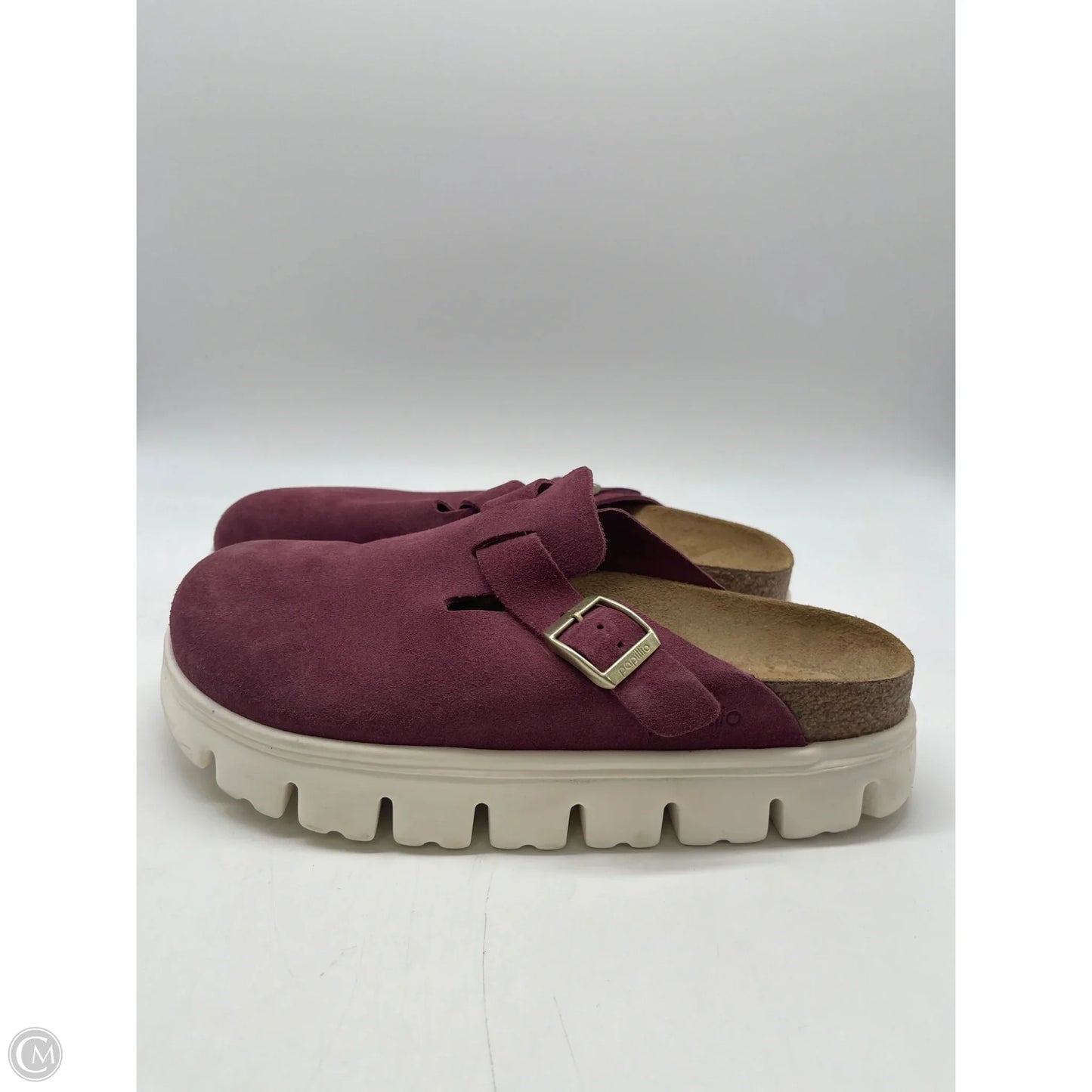 Shoes Heels Platform By Birkenstock In Purple, Size: 9