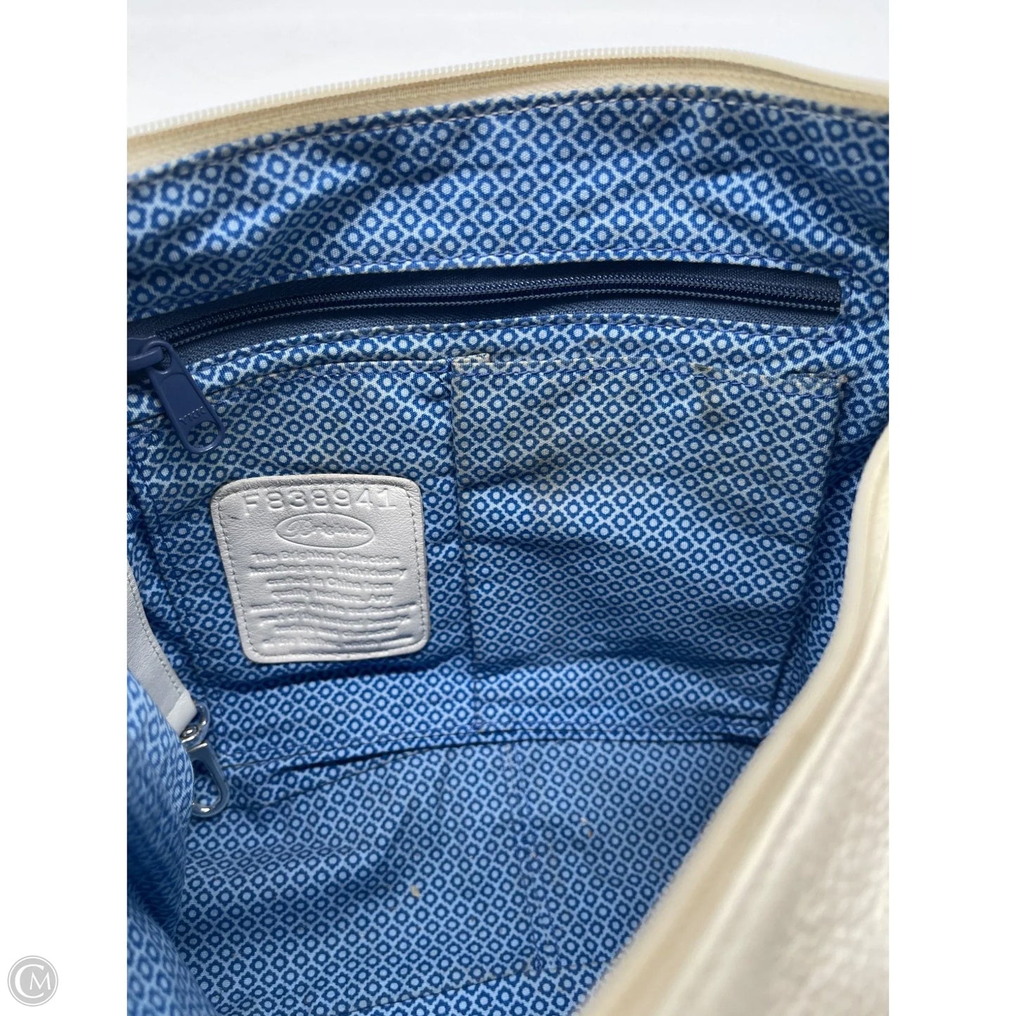 Handbag Leather By Brighton, Size: Medium