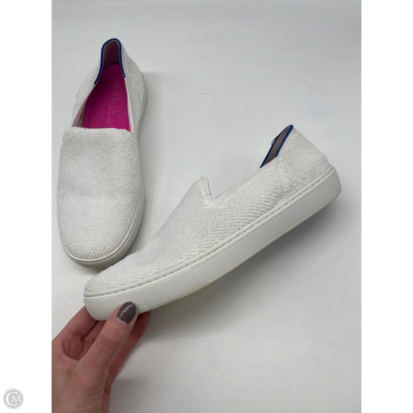 Shoes Sneakers By Rothys In White, Size: 9.5