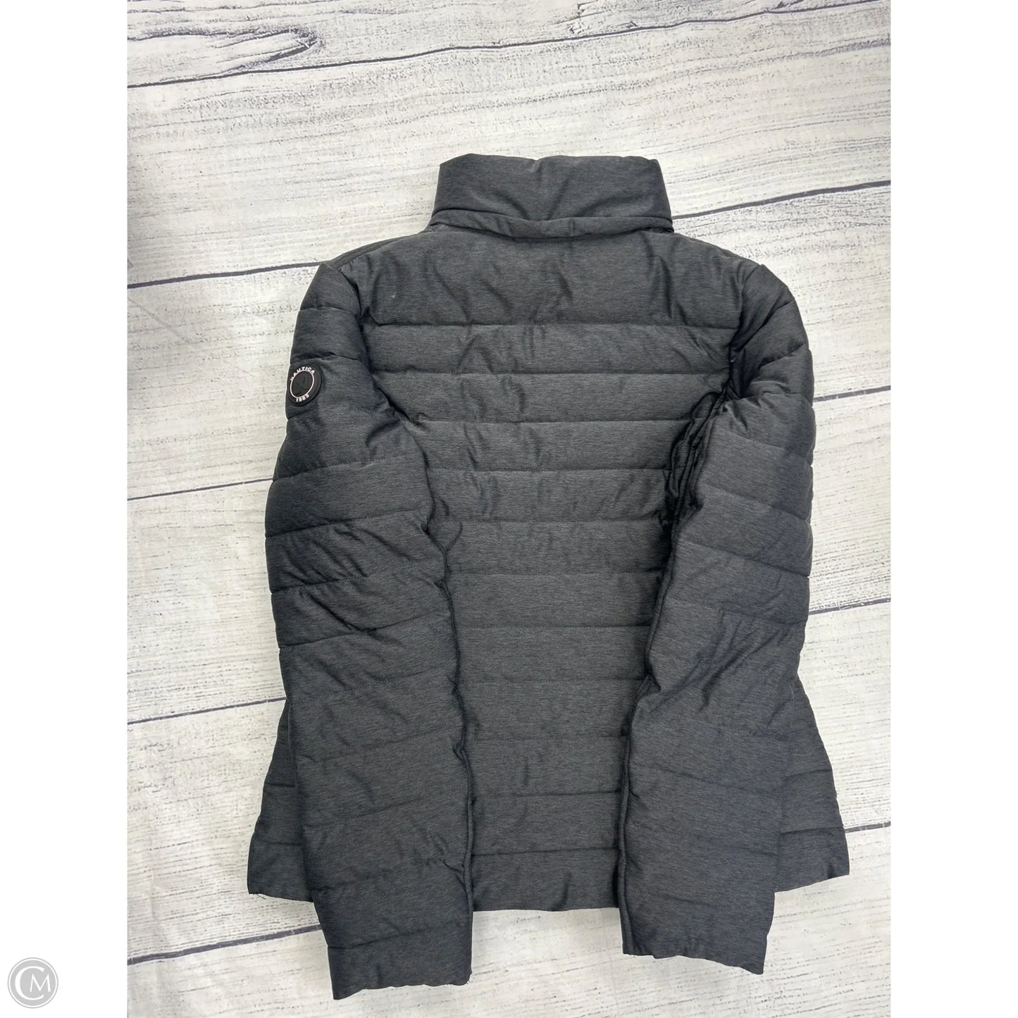Coat Puffer & Quilted By Nautica In Grey, Size: S