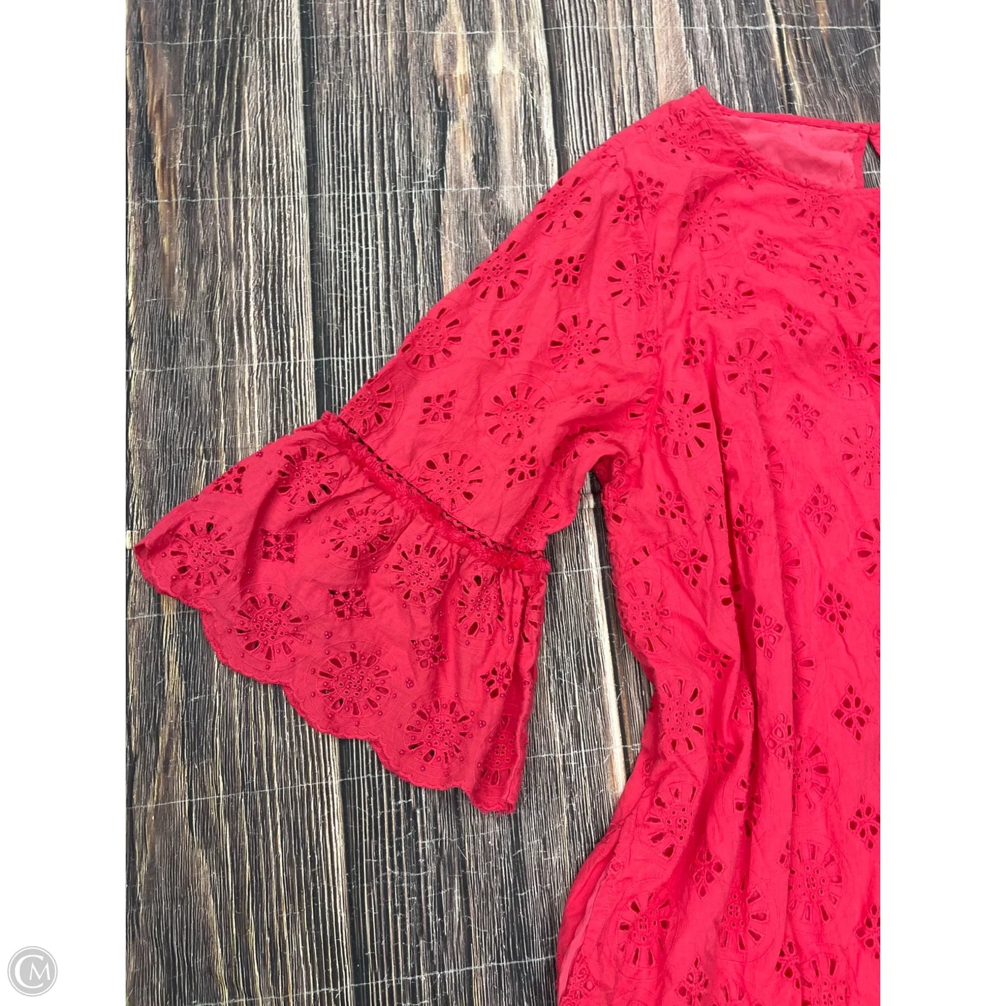 Dress Casual Midi By Anthropologie In Pink, Size: 24