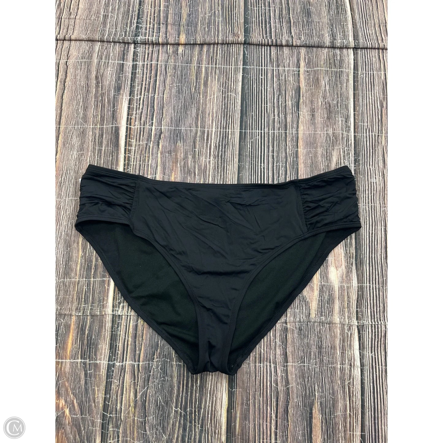 Swimsuit Bottom By Clothes Mentor In Black, Size: Xl
