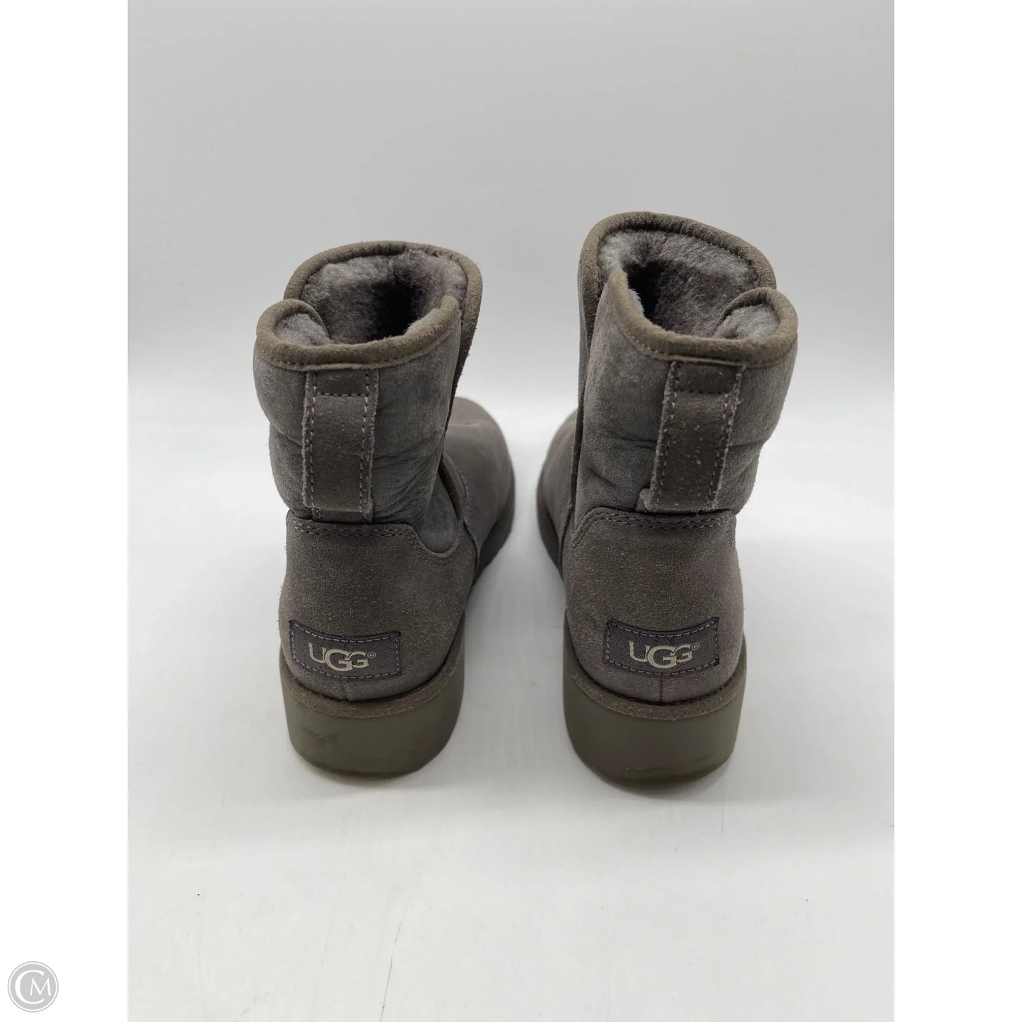 Boots Designer By Ugg In Grey, Size: 7