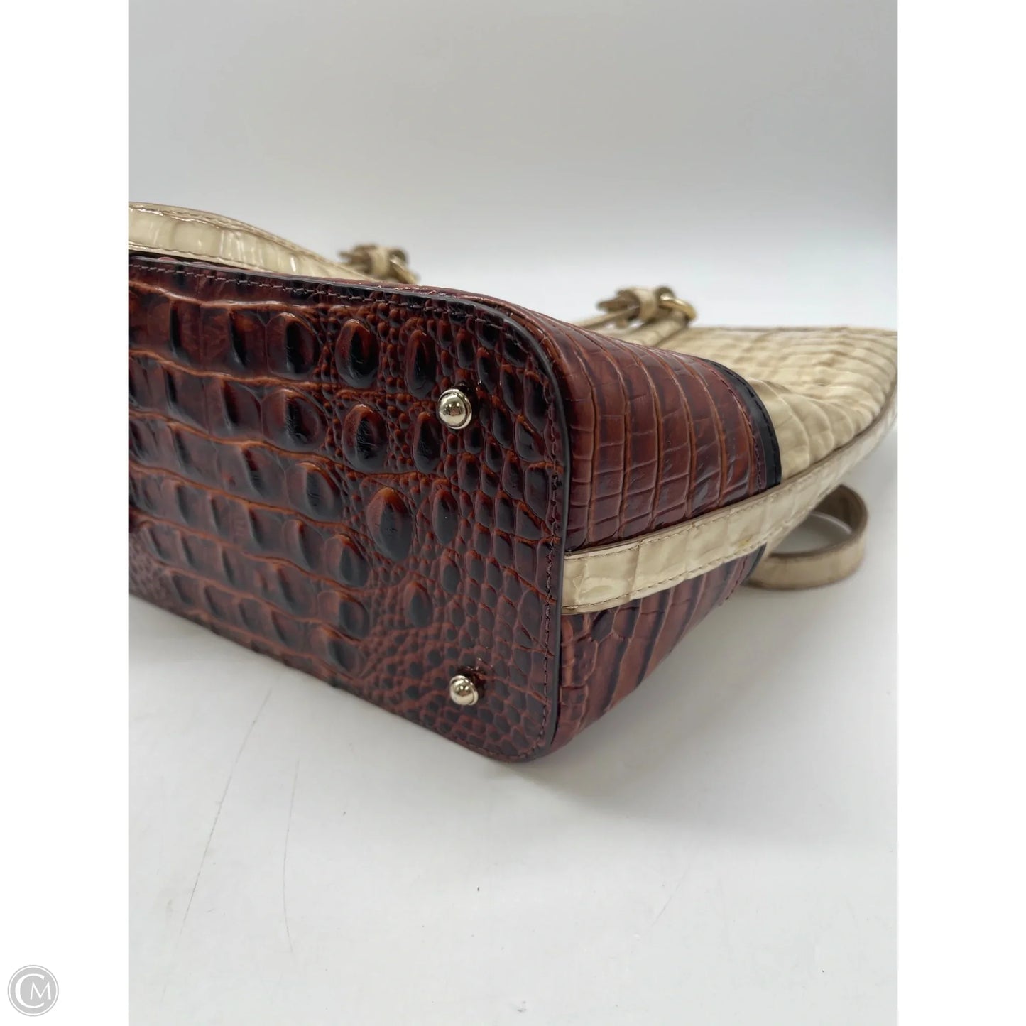 Handbag Designer By Brahmin, Size: Large