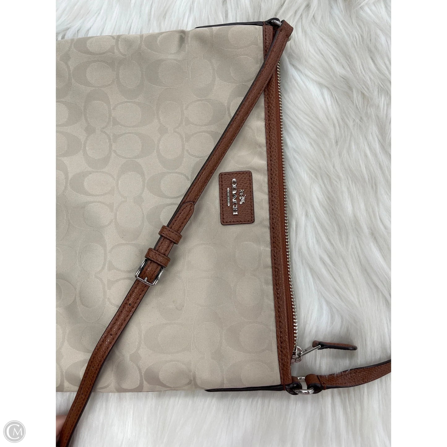 Crossbody Designer By Coach, Size: Medium