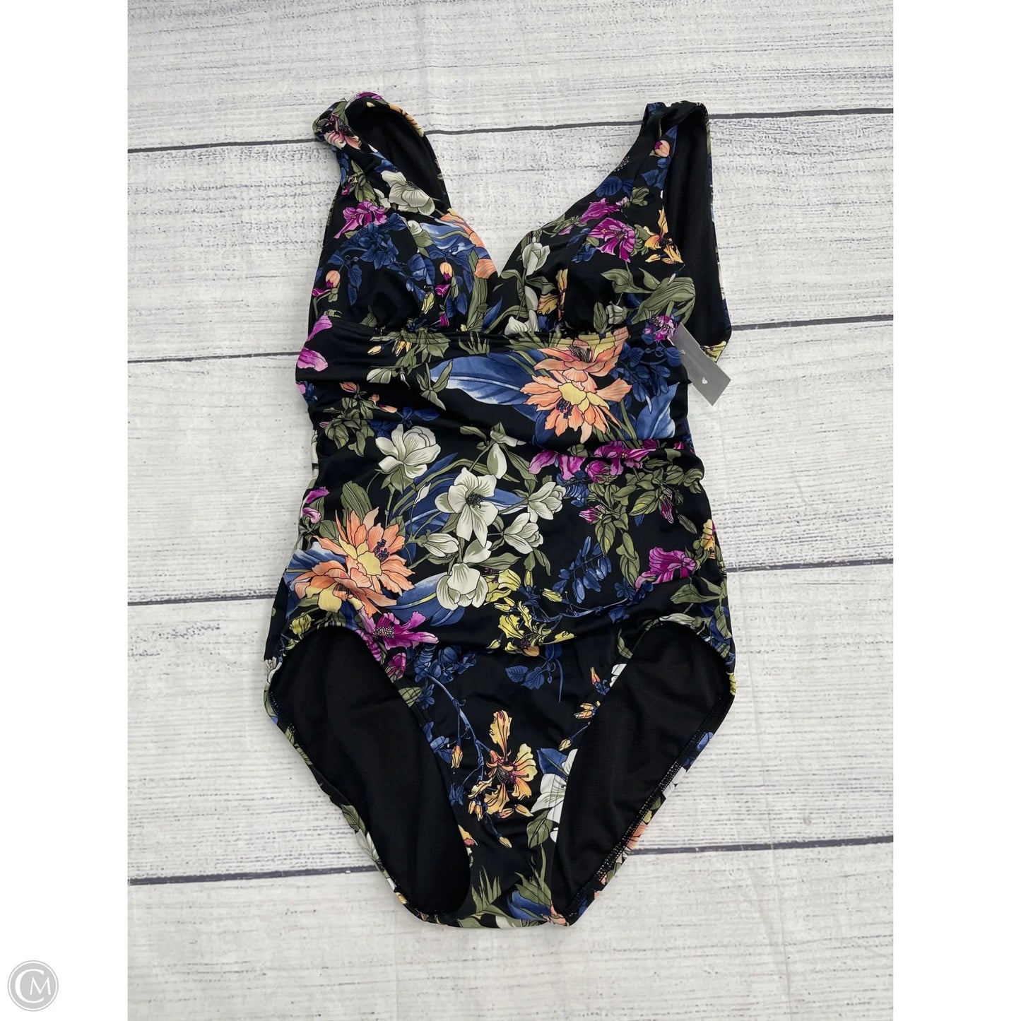 Swimsuit By Time And Tru In Black, Size: M