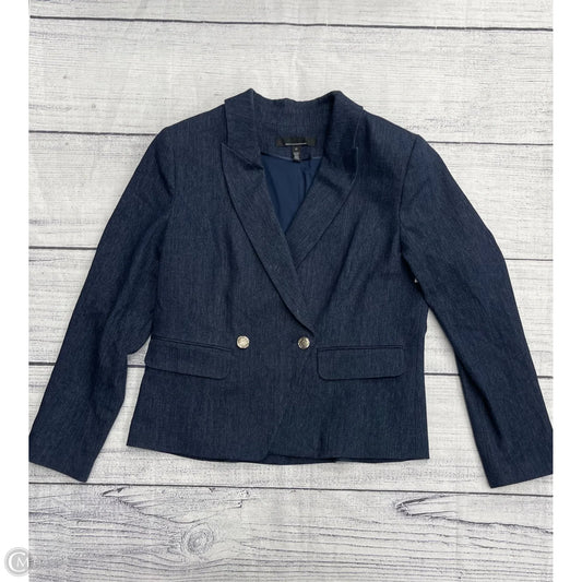 Blazer By White House Black Market In Blue Denim, Size: 12