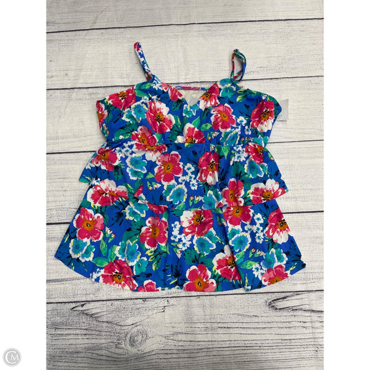 Swimsuit Top By Clothes Mentor In Blue, Size: 26