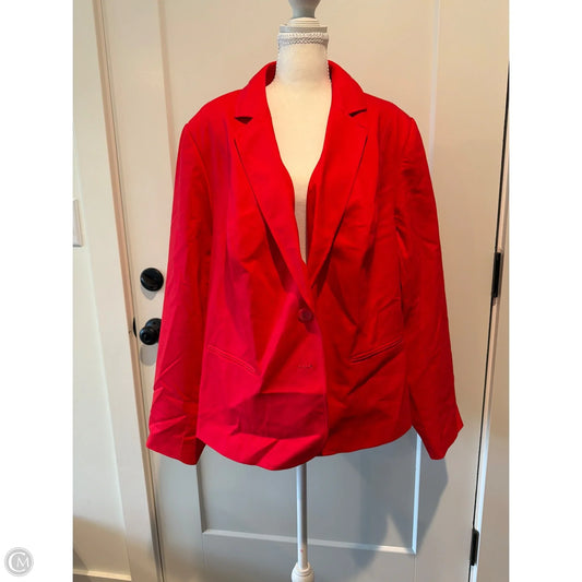 Blazer By Lane Bryant In Red, Size: 26