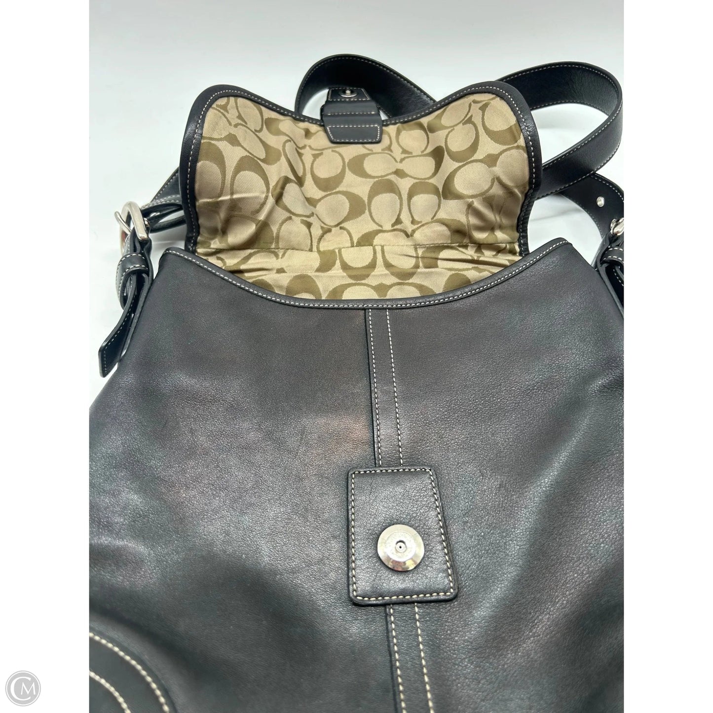 Crossbody Designer By Coach, Size: Medium