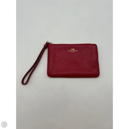 Wristlet Designer By Coach, Size: Small