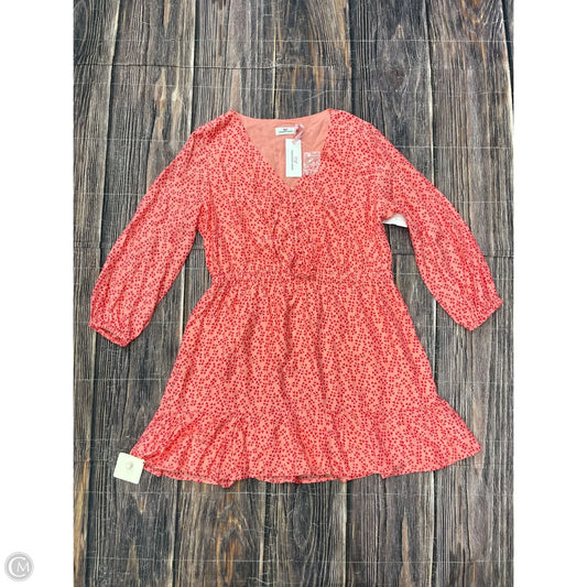 Dress Casual Short By Vineyard Vines In Pink, Size: L