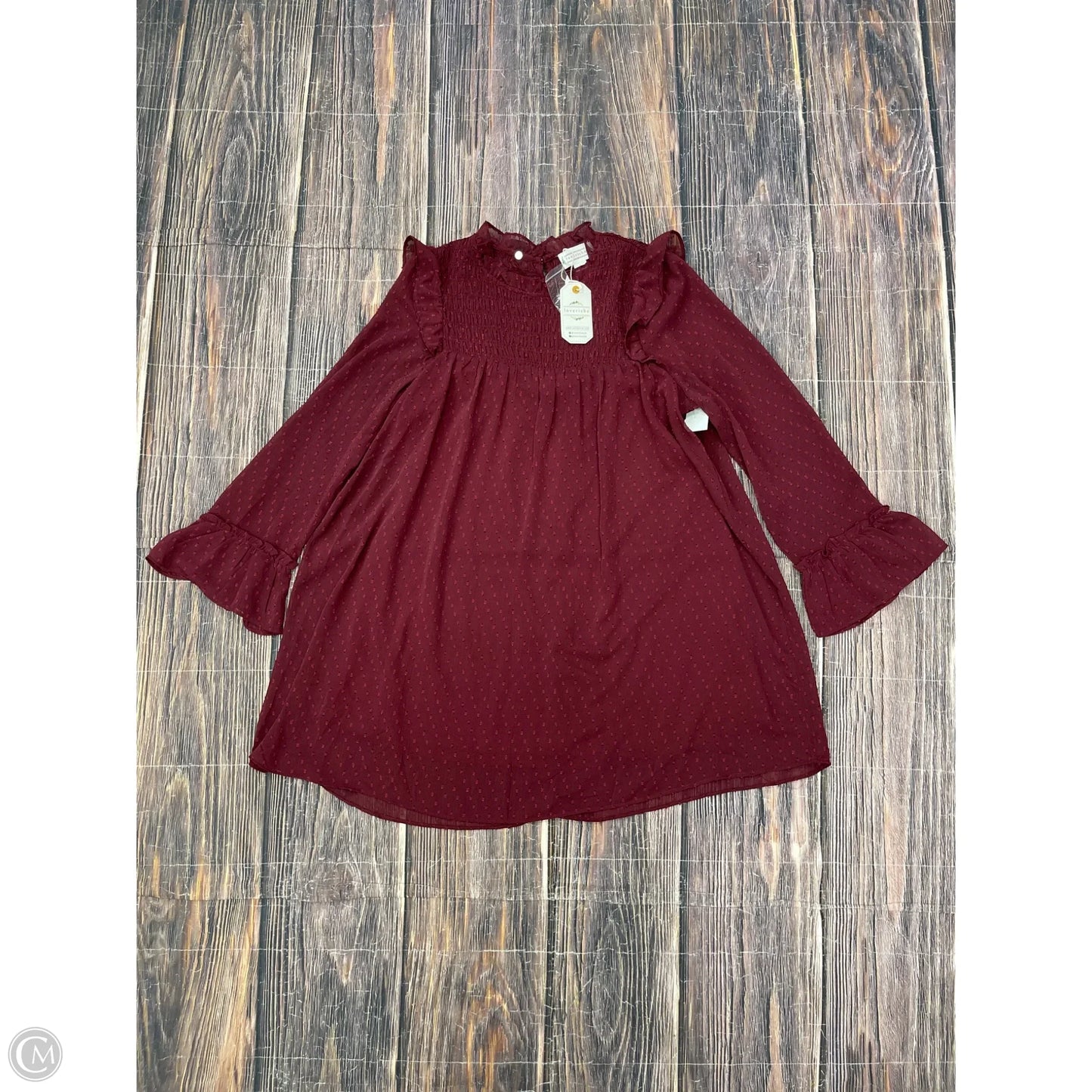 Dress Casual Short By Loveriche In Red, Size: L
