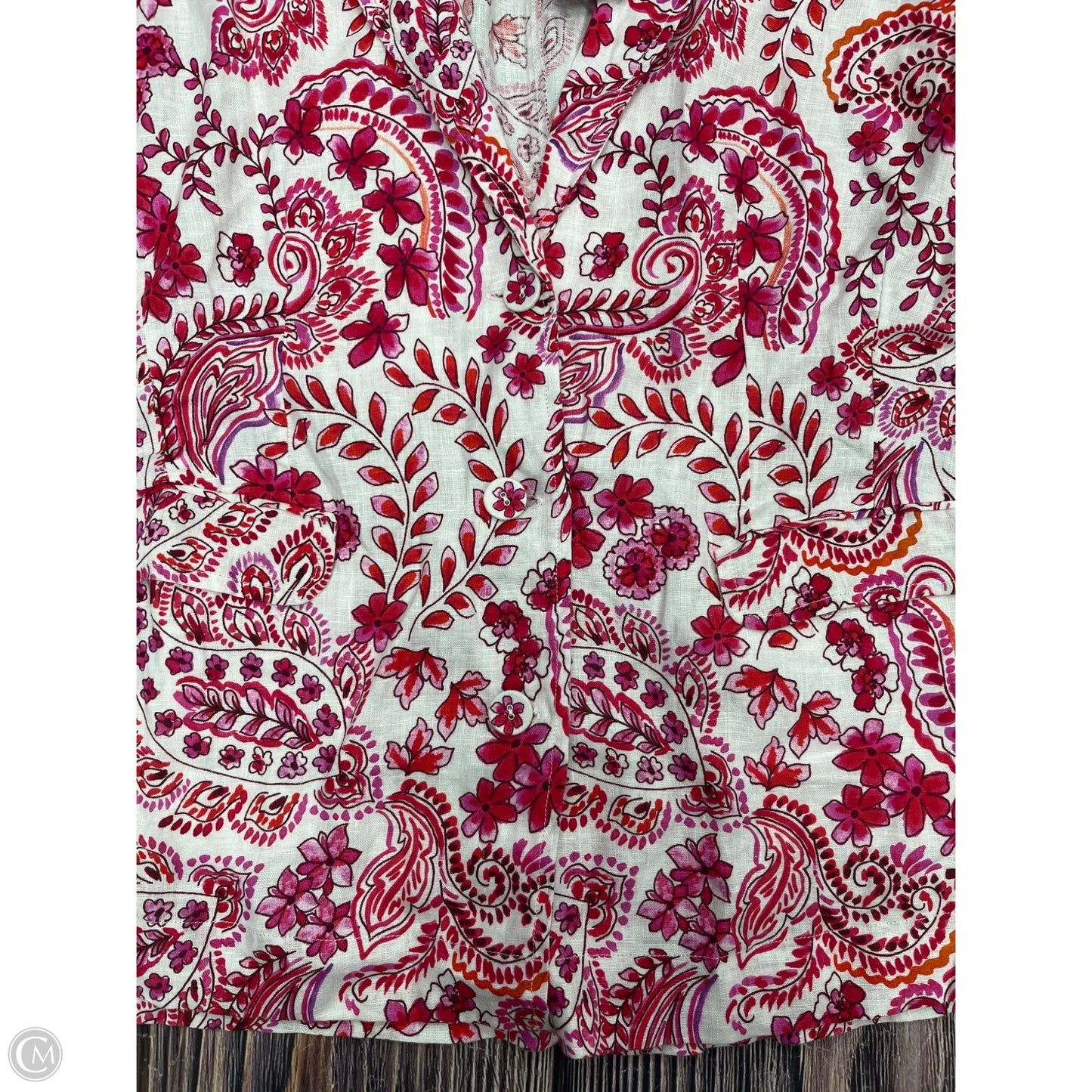 Blazer By Johnny Was In Pink, Size: S