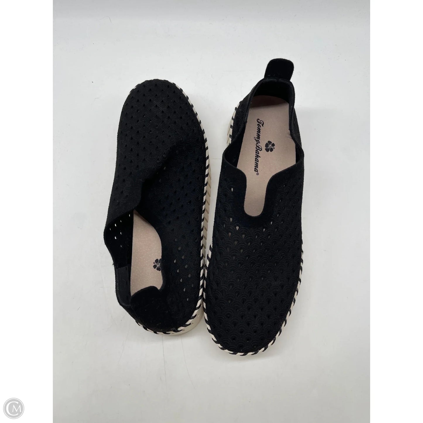 Shoes Sneakers By Tommy Bahama In Black, Size: 7.5