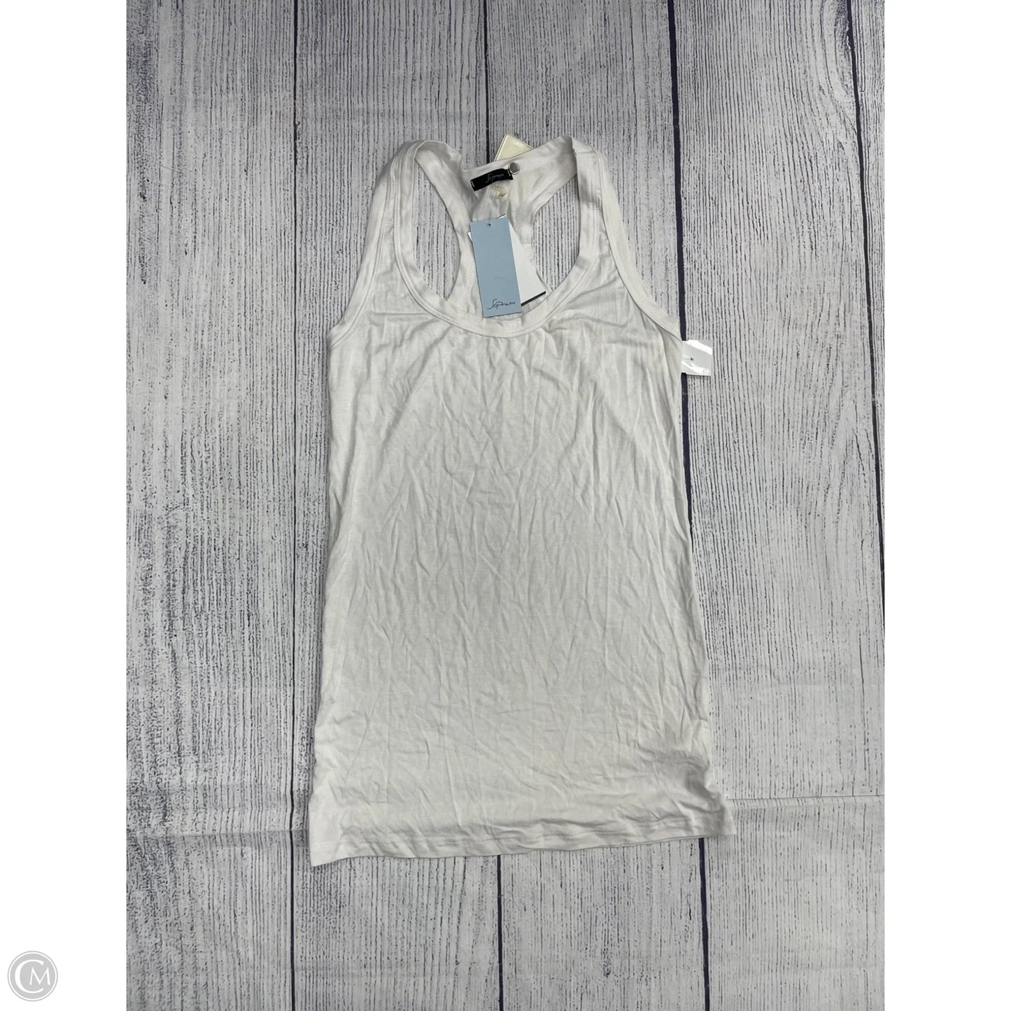 Tank Top By Soprano In White, Size: S