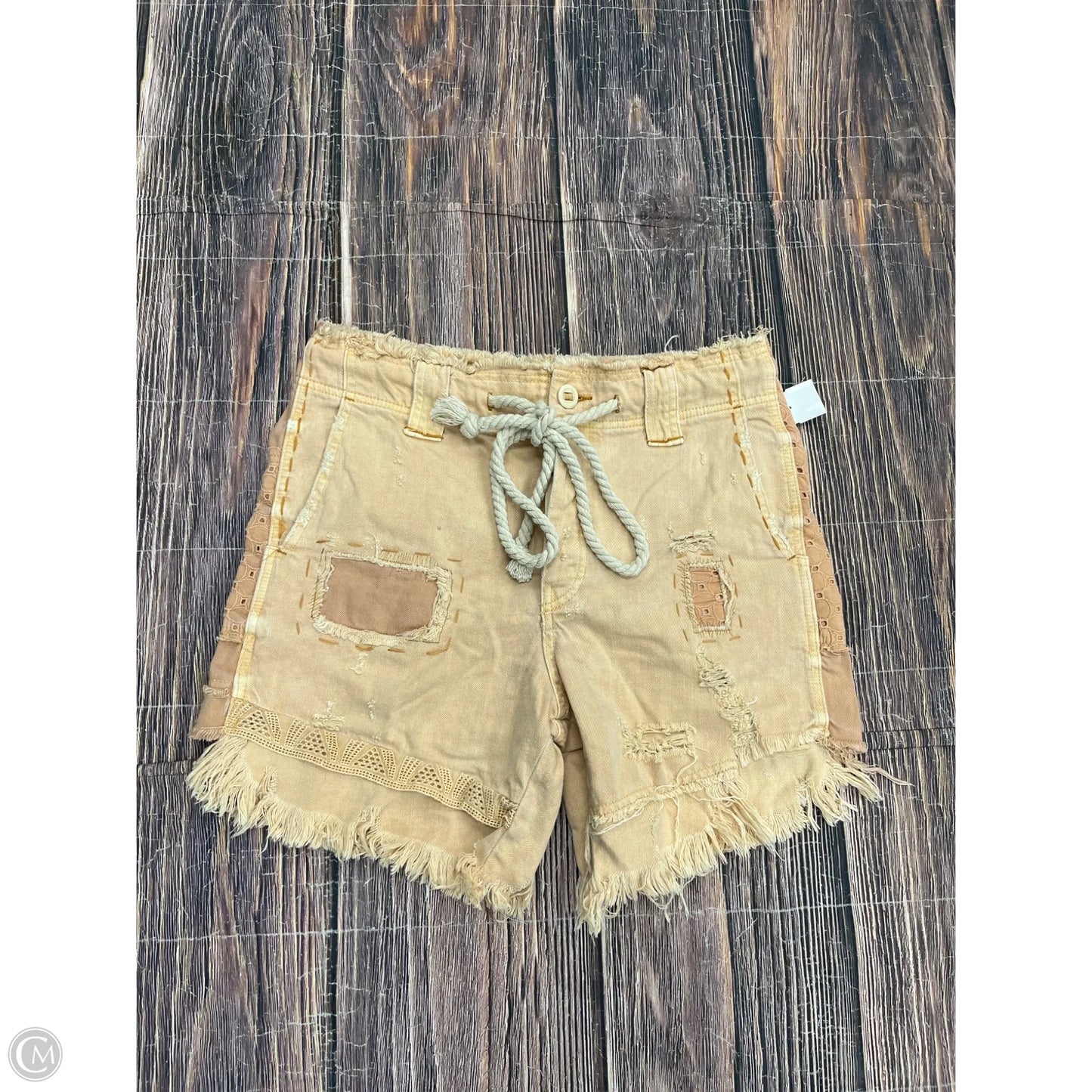 Shorts By Free People In Yellow, Size: Xs