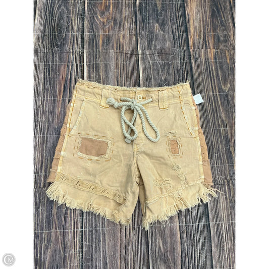 Shorts By Free People In Yellow, Size: Xs