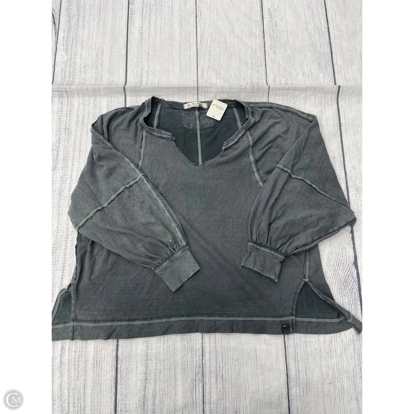 Top Long Sleeve By We The Free In Black, Size: S