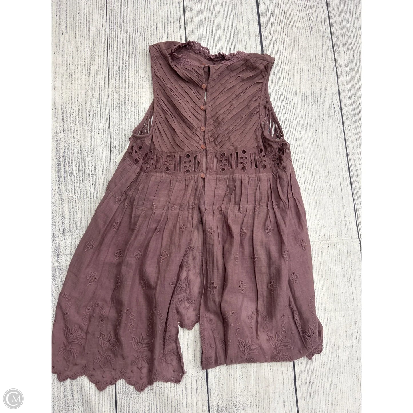 Tank Top By Free People In Purple, Size: Xs