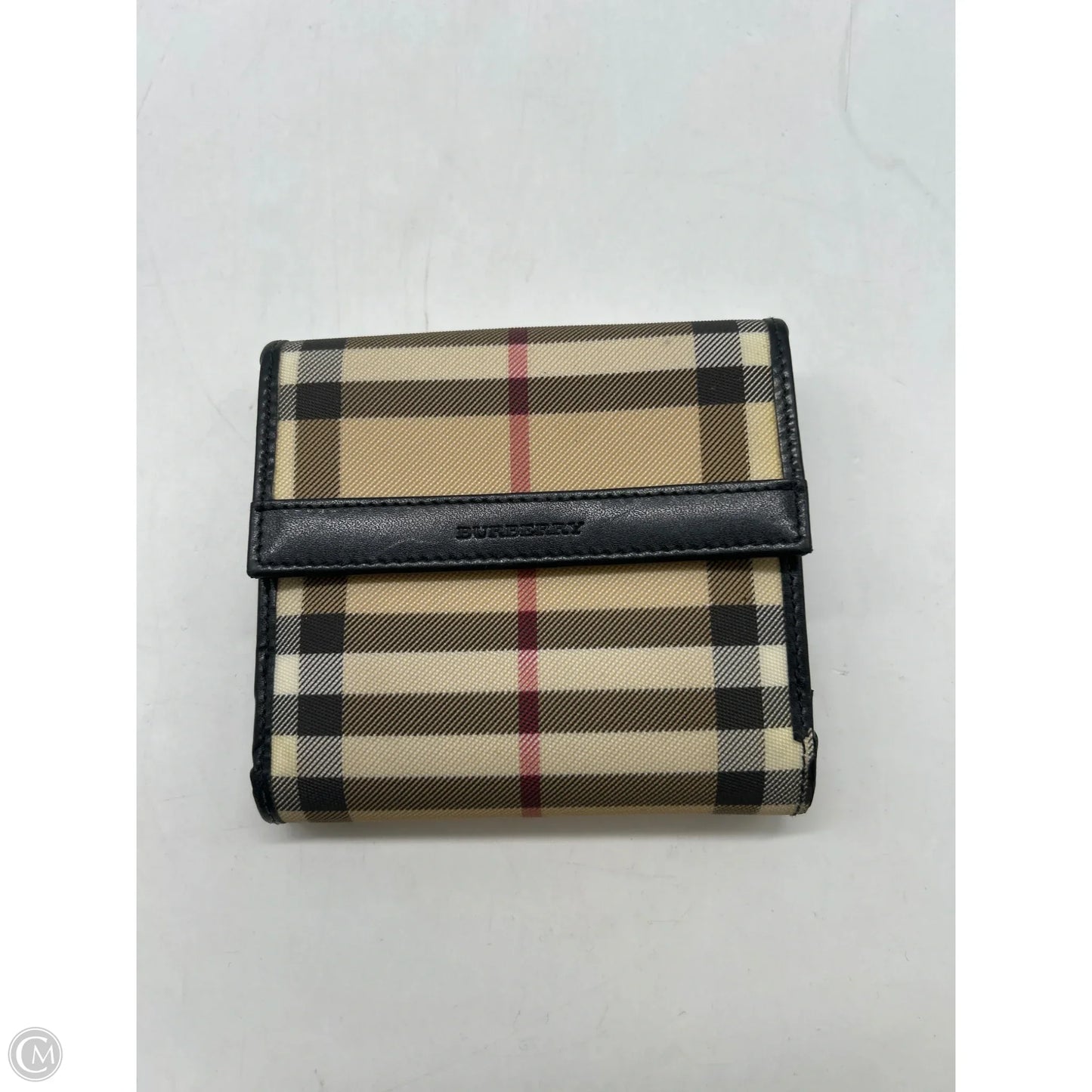 Wallet Luxury Designer By Burberry, Size: Medium