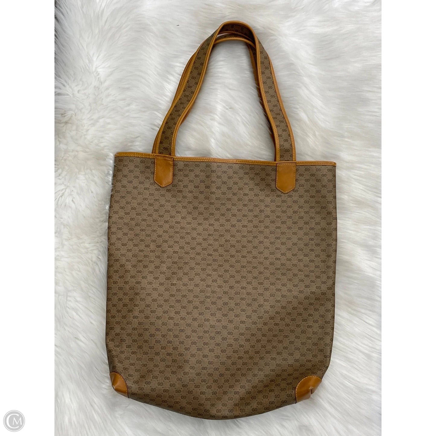 Tote Luxury Designer By Gucci, Size: Large