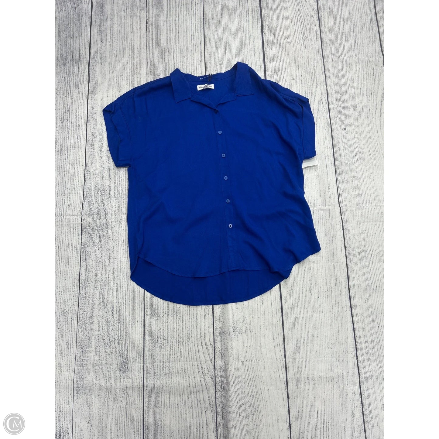 Top Sleeveless By Clothes Mentor In Blue, Size: L