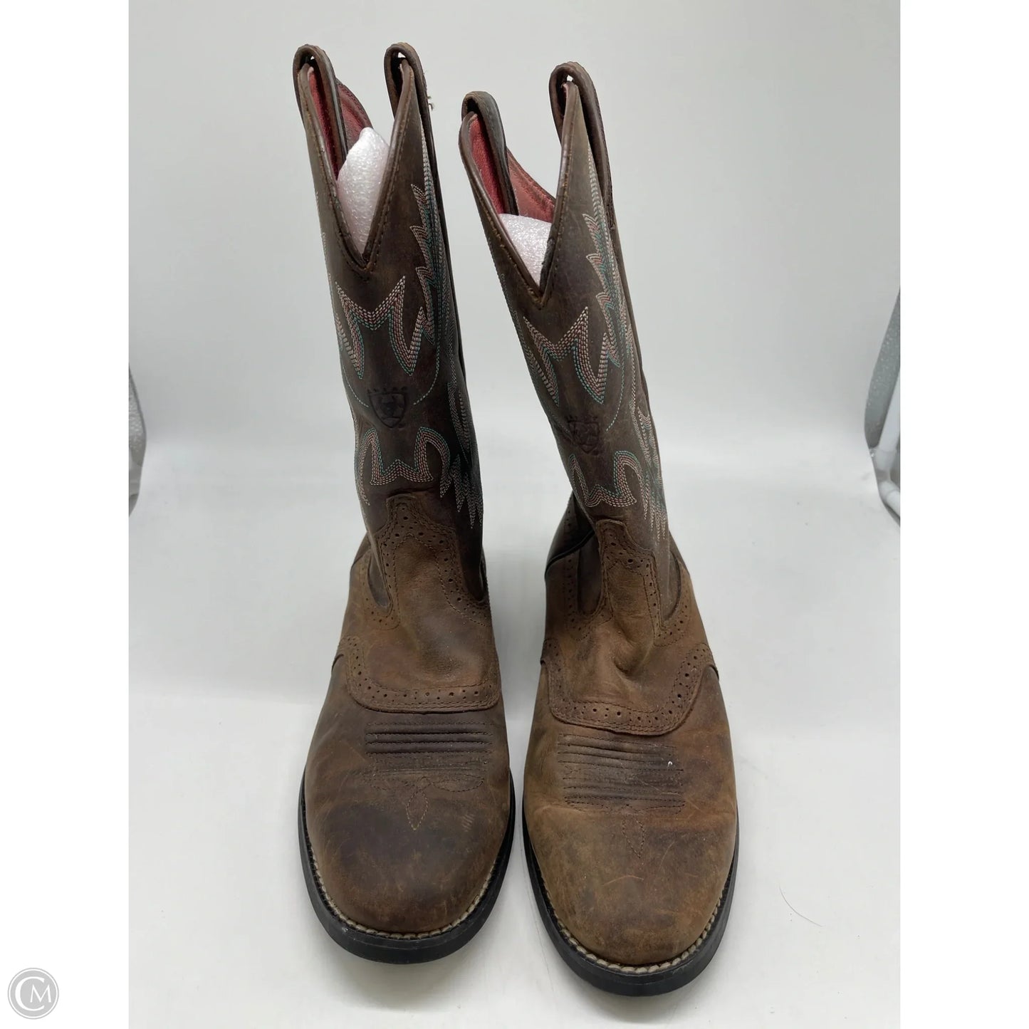 Boots Western By Ariat In Brown, Size: 9.5