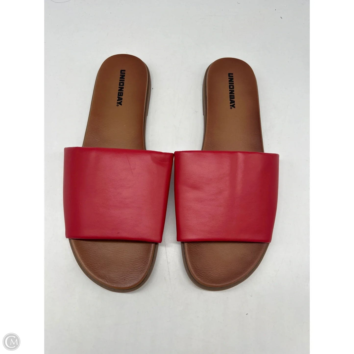 Sandals Flats By Union Bay In Red, Size: 9.5