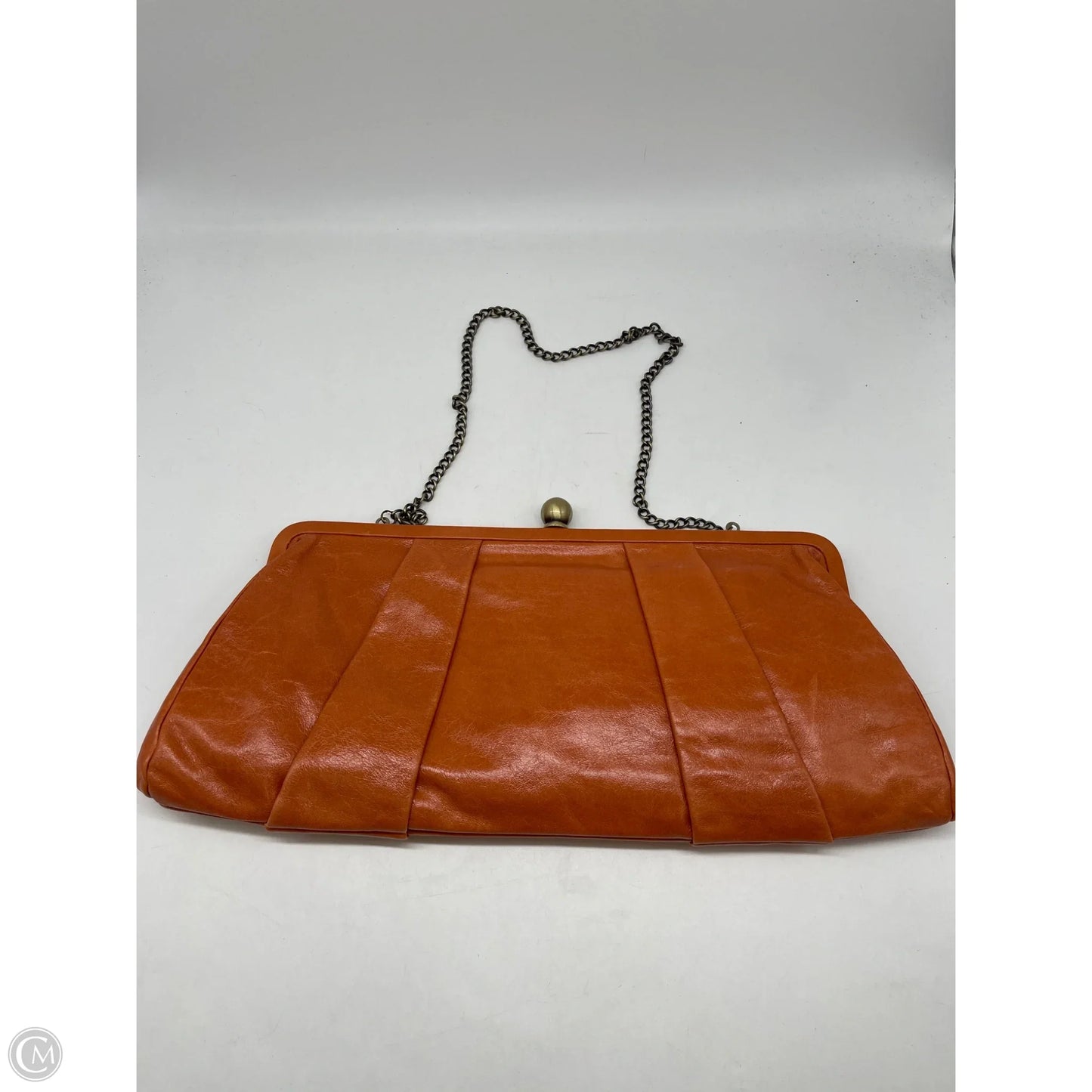 Handbag Leather By Hobo Intl, Size: Medium